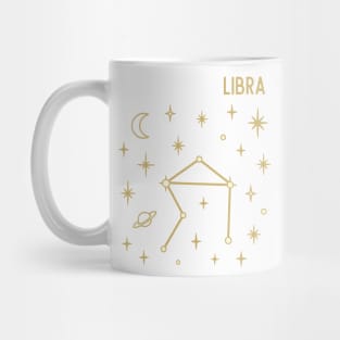 Libra Constellation Star Sign Mug
